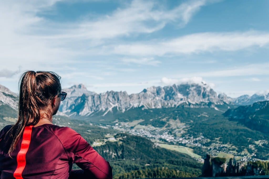 Ausblick Richtung Cortina Ausblick Richtung Cortina