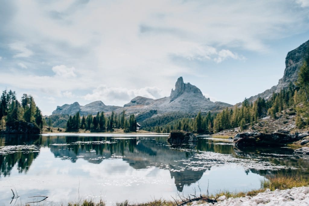 Ausblick am Lago di Federa Ausblick am Lago di Federa