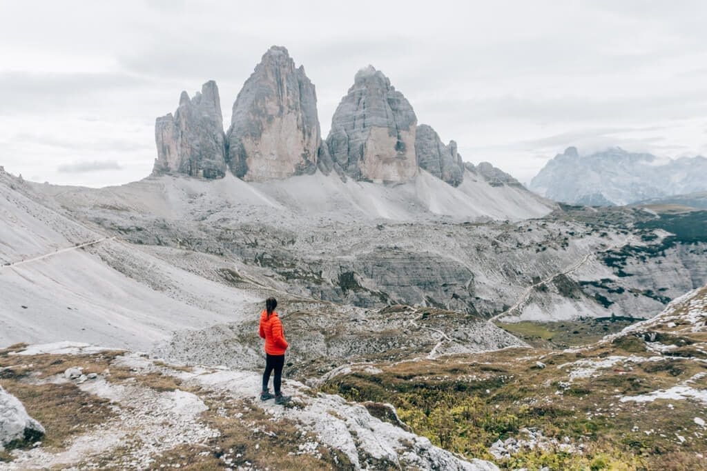 Blick auf die Drei Zinnen