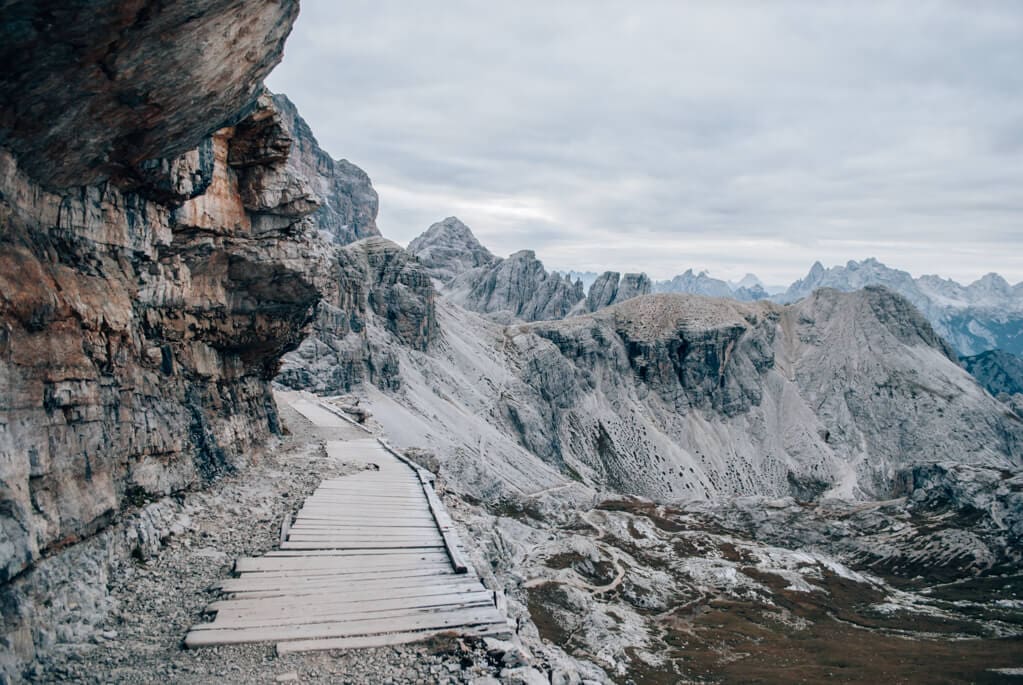 Wanderung durch die Dolomiten