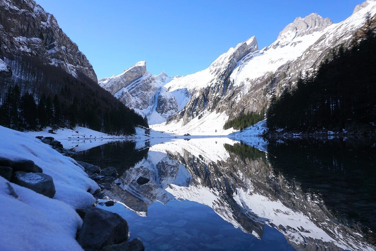 Winter am Seealpsee