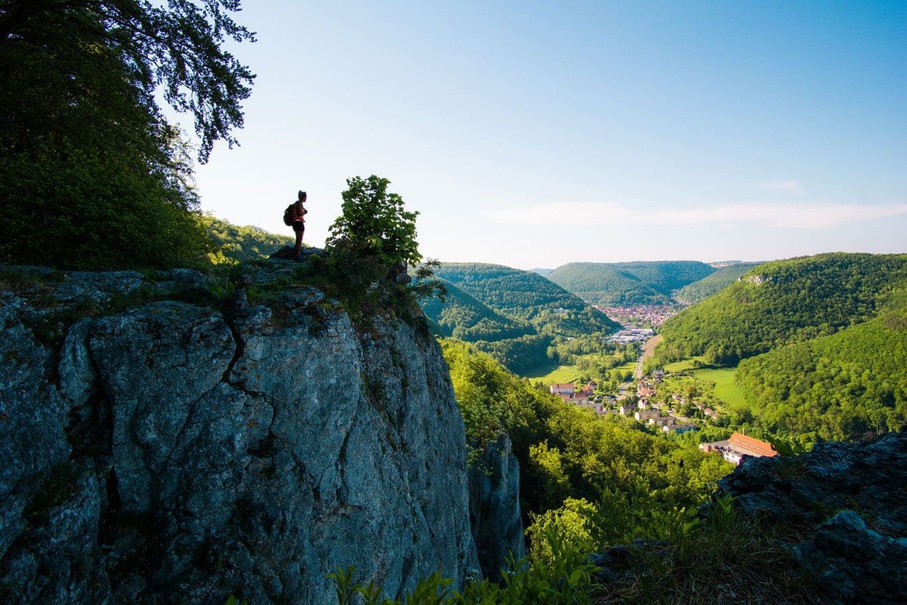 Panorama-Blick Ermstal