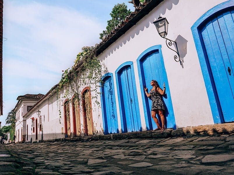 Paraty-buntes-haus In den Gassen von Paraty