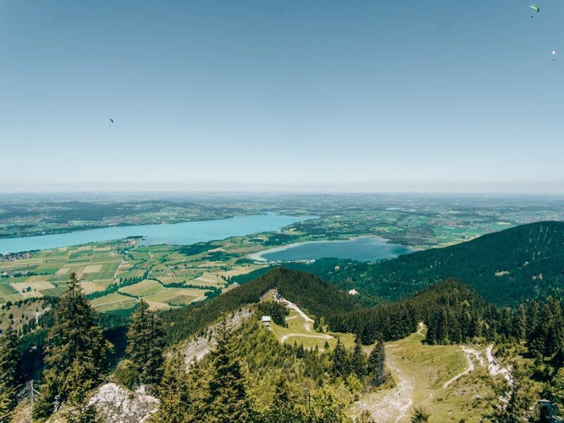 Aussicht vom Tegelberg