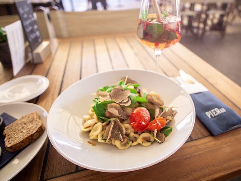 Leckeres Essen im Pier69