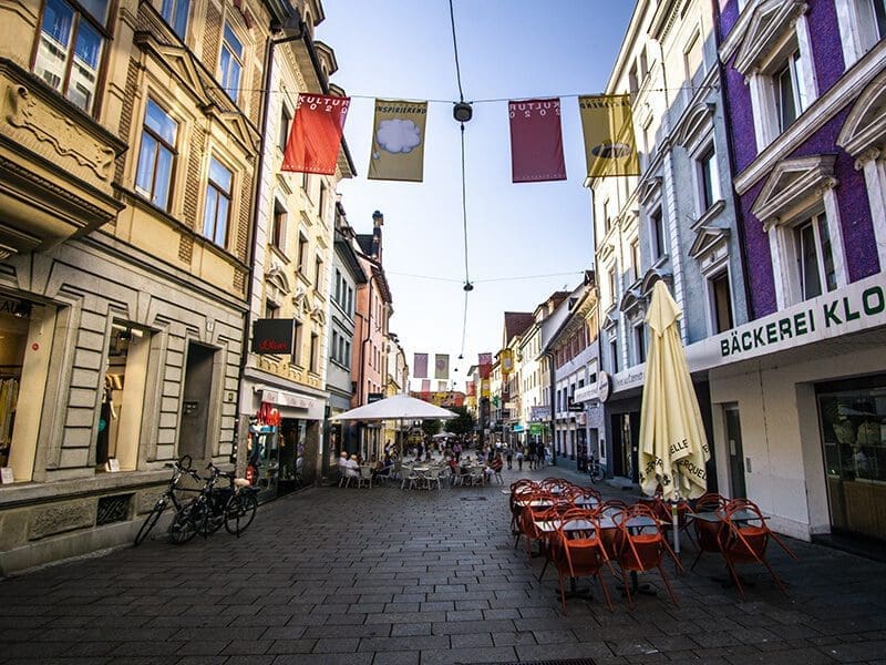 Einkaufsstraße Bregenz