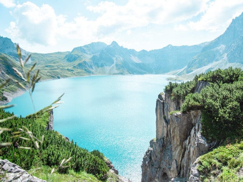 Ausblicke am Lünersee