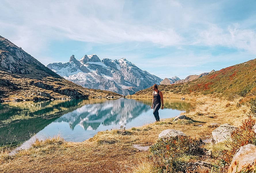 Wandern Herbst Tobelsee