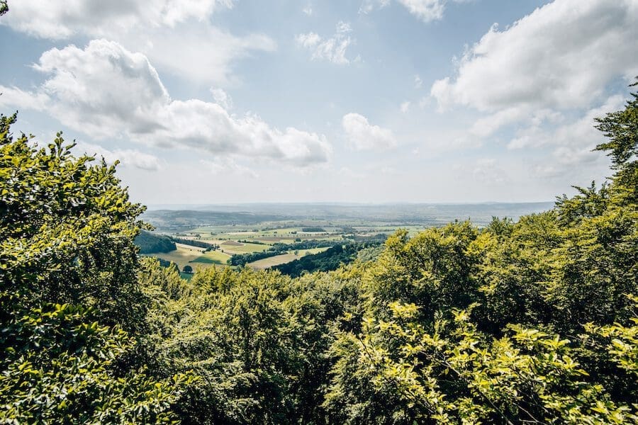 Ausblick-Teufelskanzel Ausblick von der Teufelskanzel