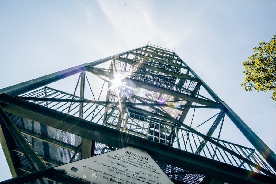 Bodoturm Aussichtspunkt Bodoturm Weserbergland-Weg