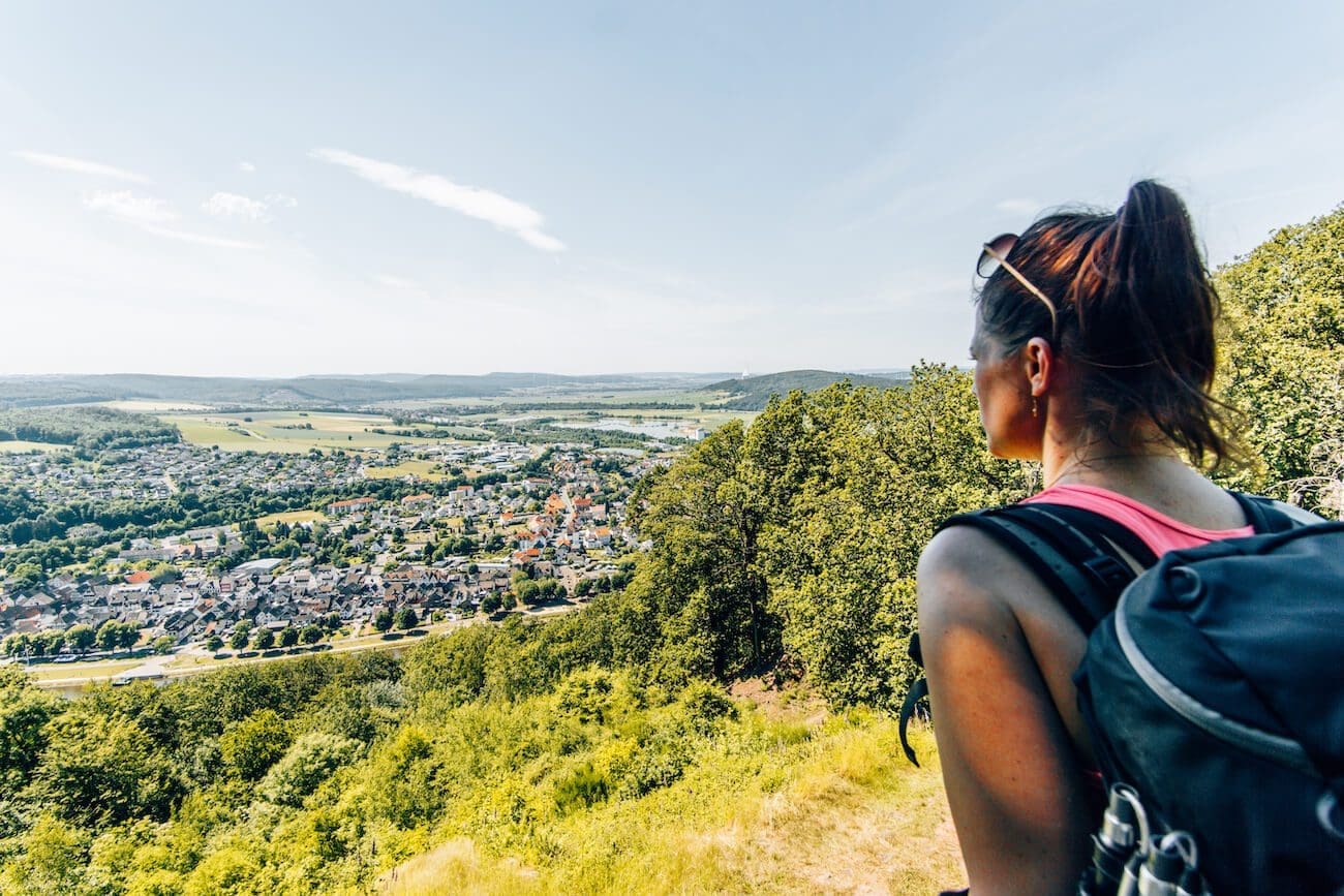 Wandern auf dem Weserbgland-Weg