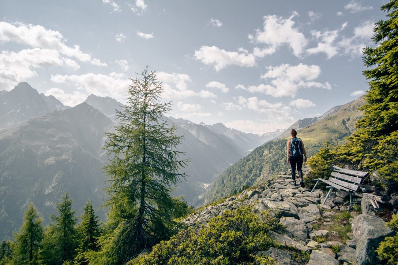 Wanderung auf dem Thomas Penz Höhenweg im Kaunertal