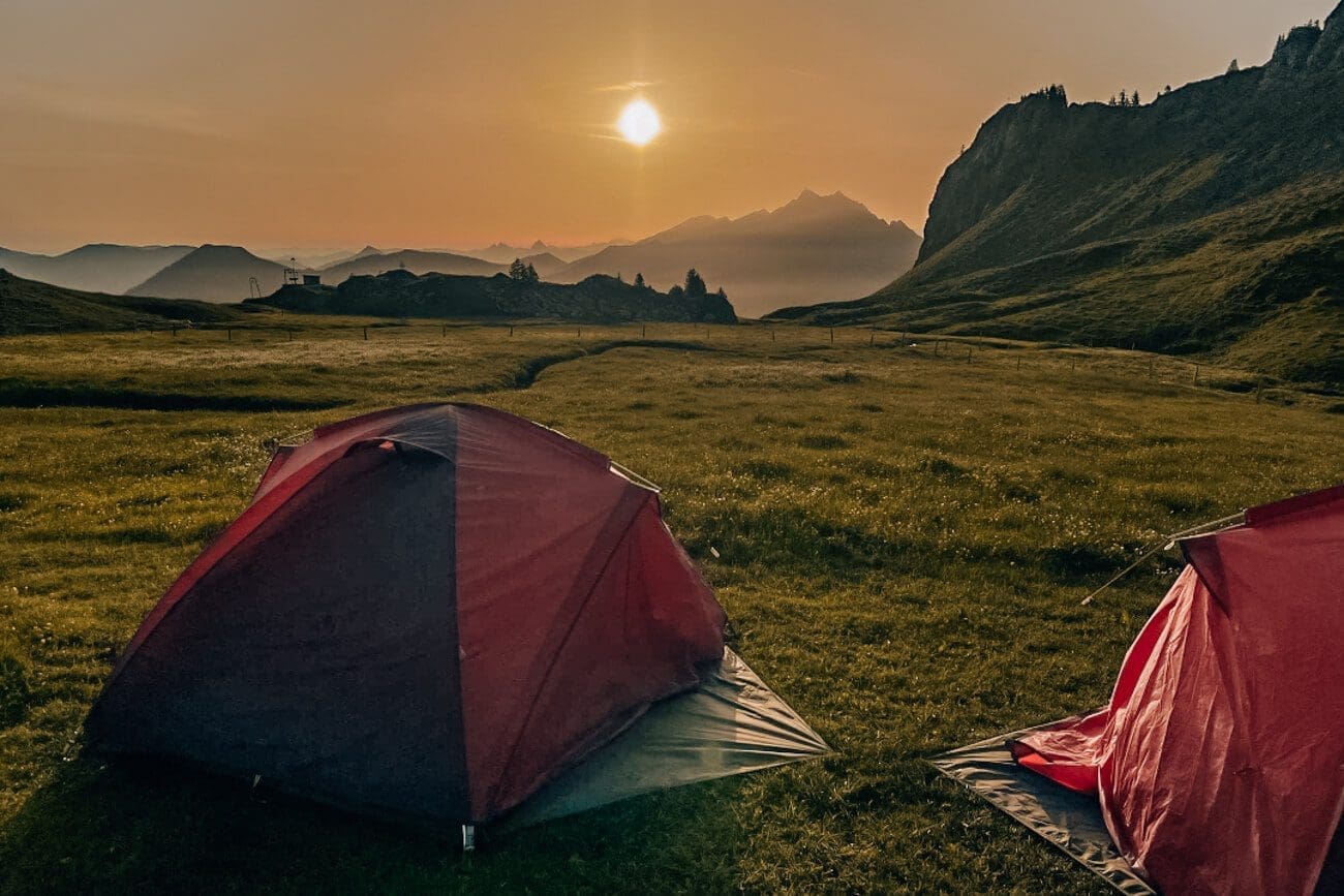 Alp Laucheren Zelten Alp Laucheren