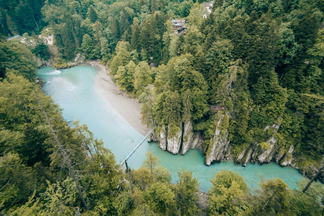Faszinierende Ausblicke Klobensteinschlucht