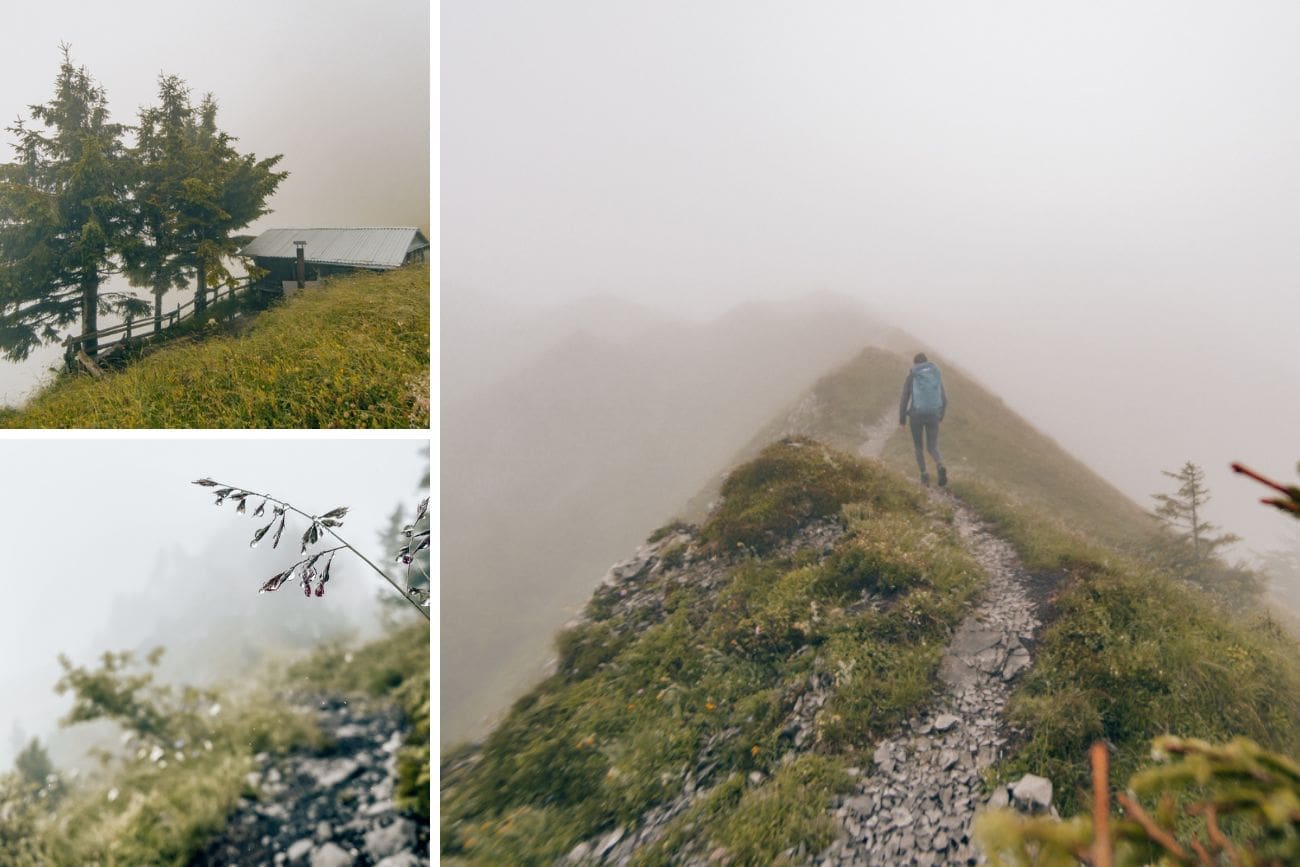 Aufstieg-Arvigrat2 Tell-Trail: Arvigrat