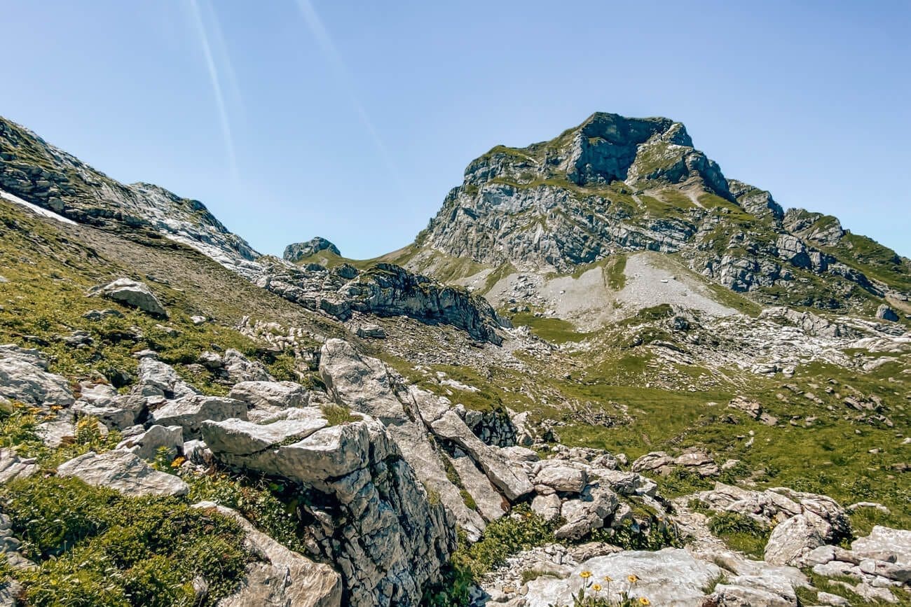 Aufstieg-Lutersee Aufstieg vom Lutersee zum höchsten Punkt