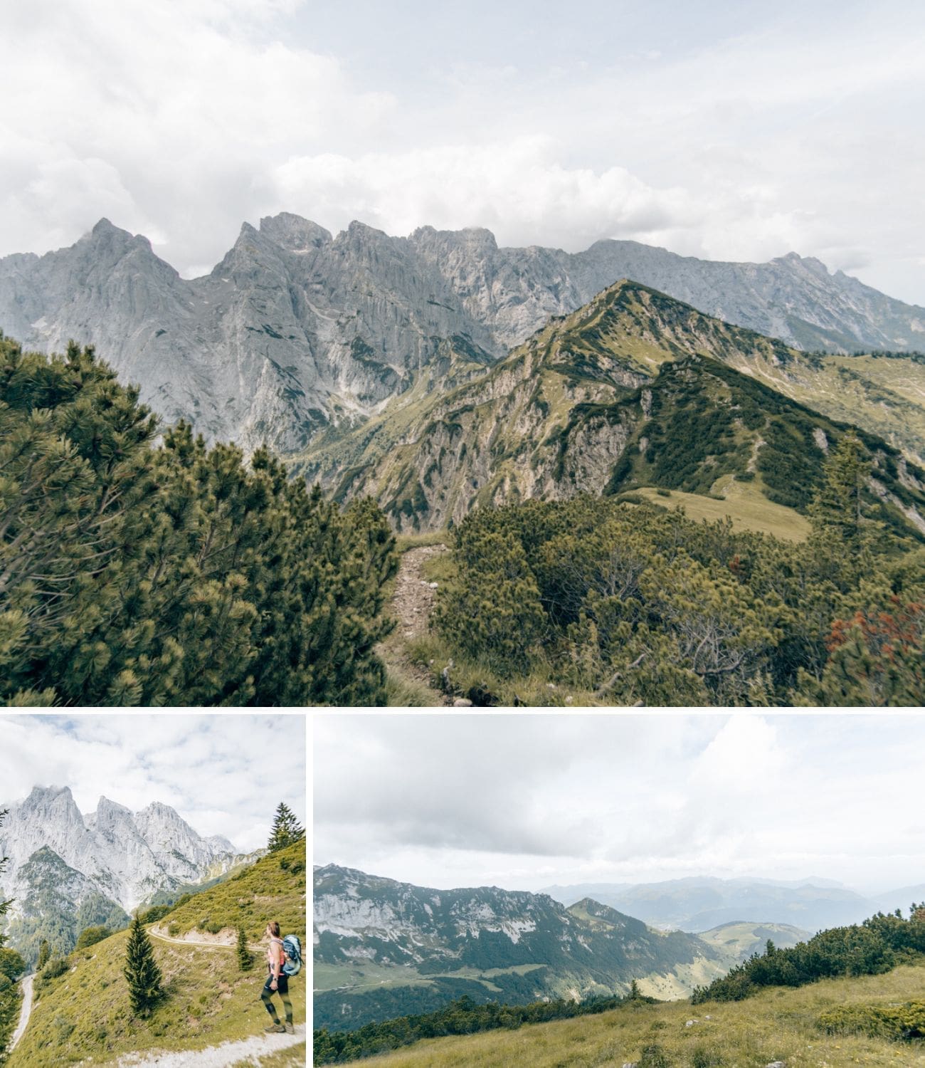 Kaisergebirge und Heuberg