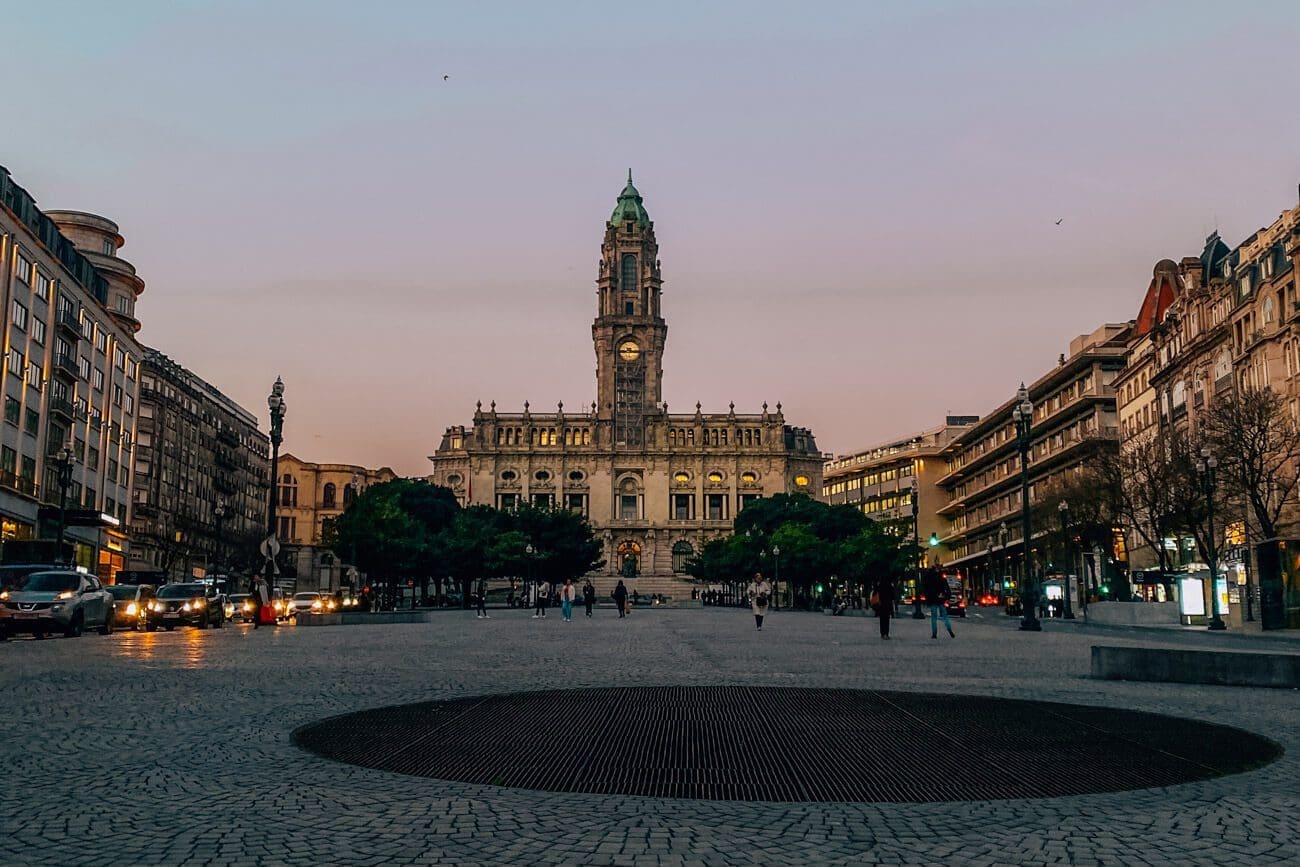 Praça-da-Libertade Blick auf's Rathaus