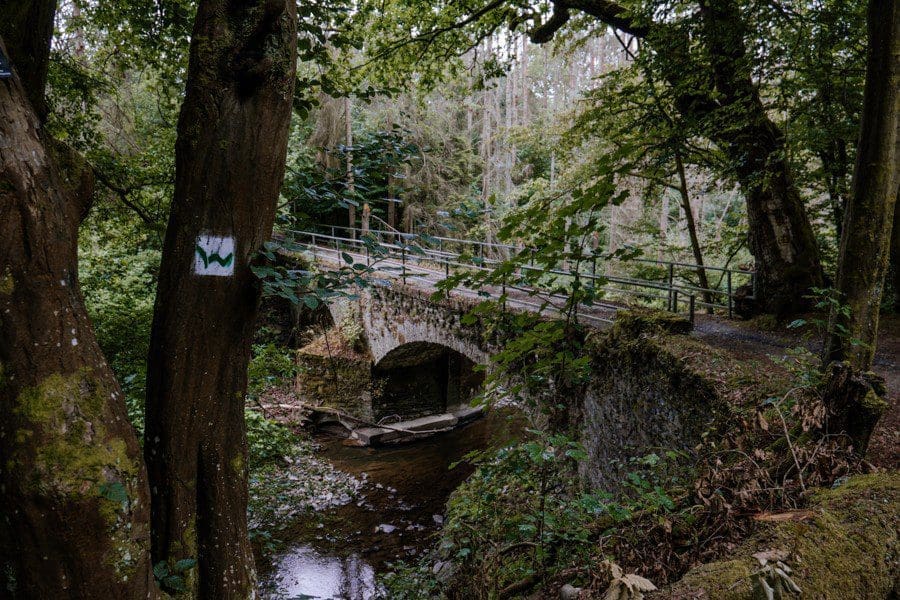 Entlang der Nister Etappe 10 Brücken gibt es auf Etappe 9 & 10 des Westerwalds einige
