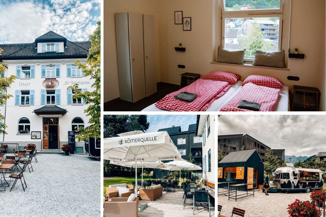 Hotel-Josefsheim-Schruns Das Hostel Josefsheim in Schruns