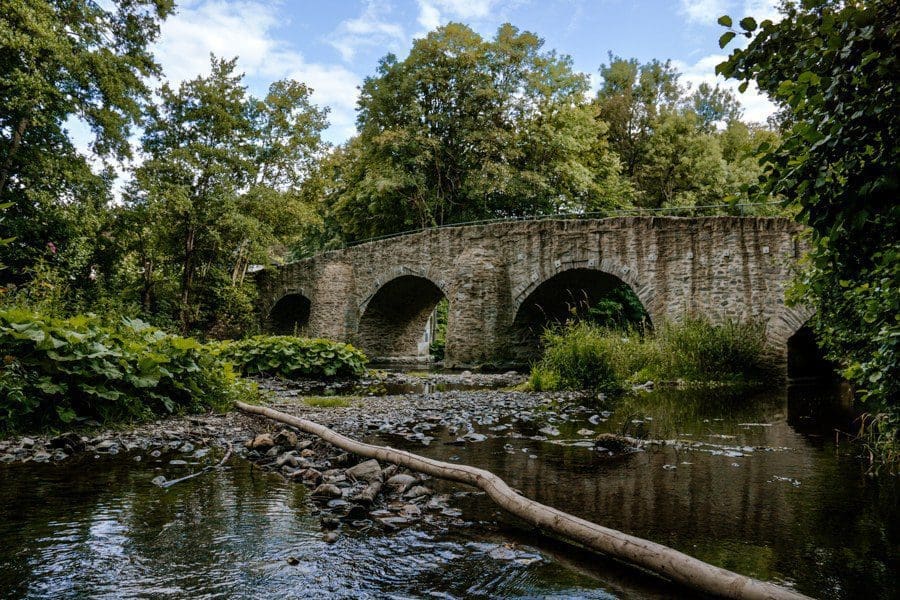 Nisterbrücke Die Nisterbrücke vor Abtei Marienstatt