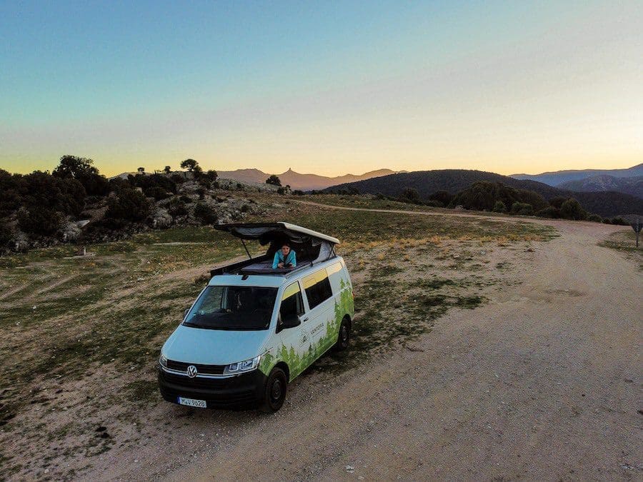 Camping-Spots-November Campspots in den Bergen Sardiniens im November