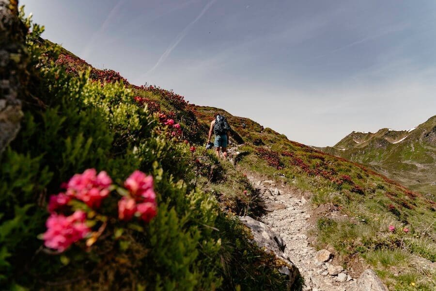 Aufstieg zum Sidansjoch