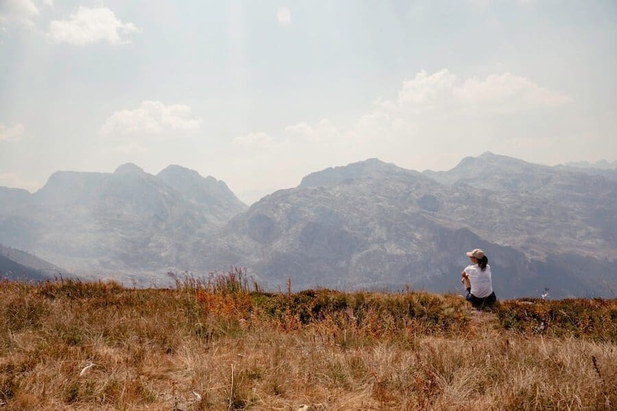 5-Balkan-Trail-Etappe-4-Plav-Vusanje529 Pausenplatz auf dem Balkan Trail