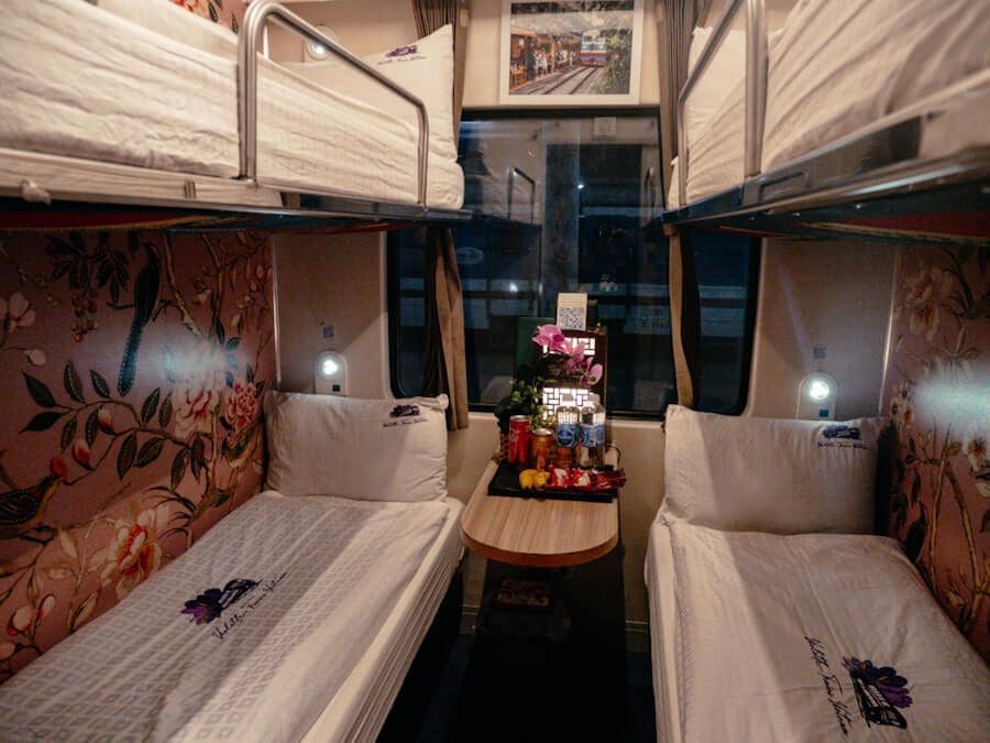 4er Kabine im Nachtzug