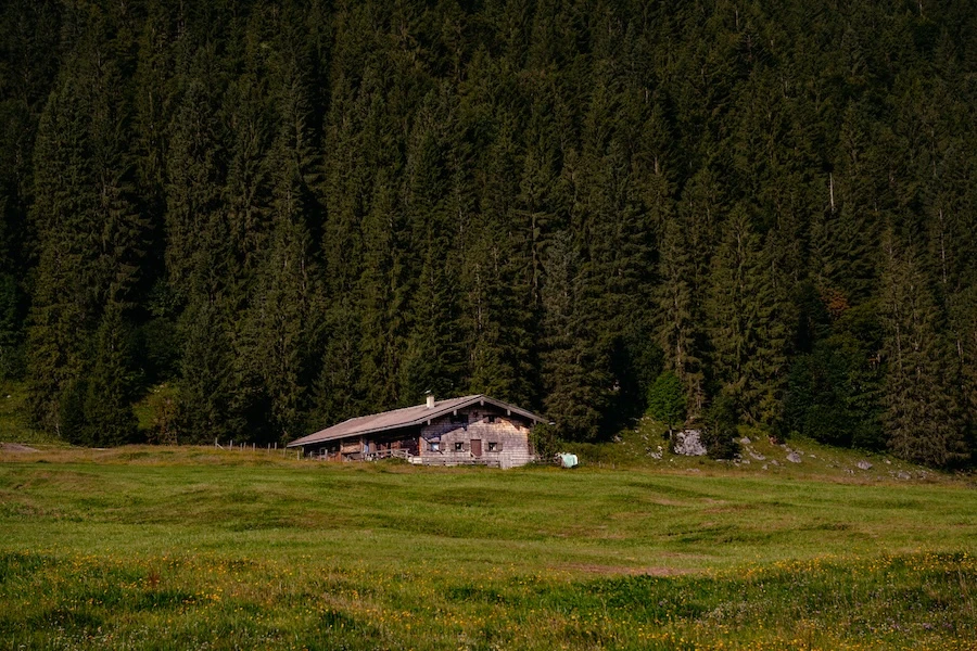 2025-08-13-Spitzingsee-Rosskopf-Wallberg79 Hütte im Valepp