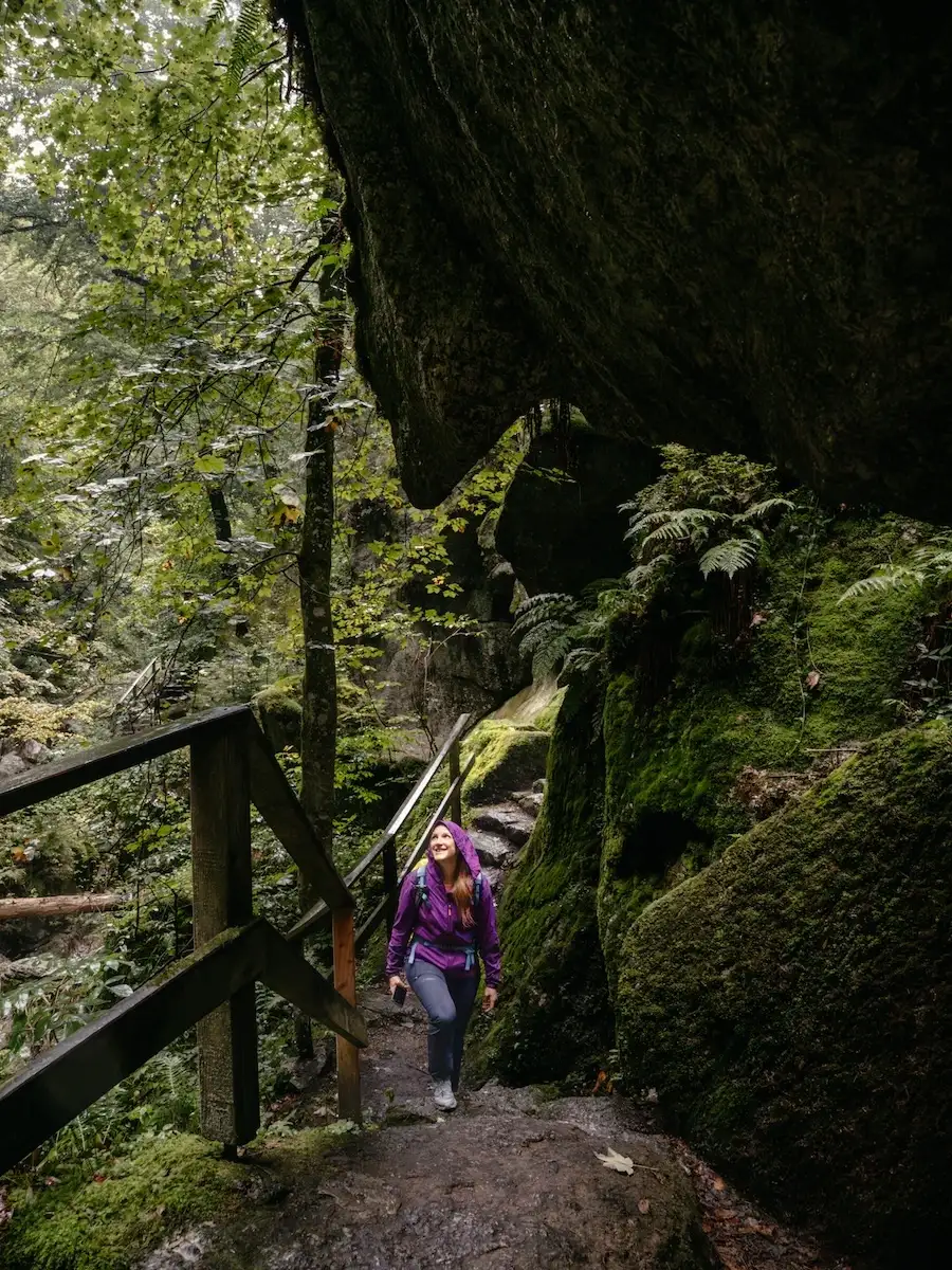 2025-09-10-Stillensteinklamm52 Wanderung Stillensteinklamm Bad Kreuzen