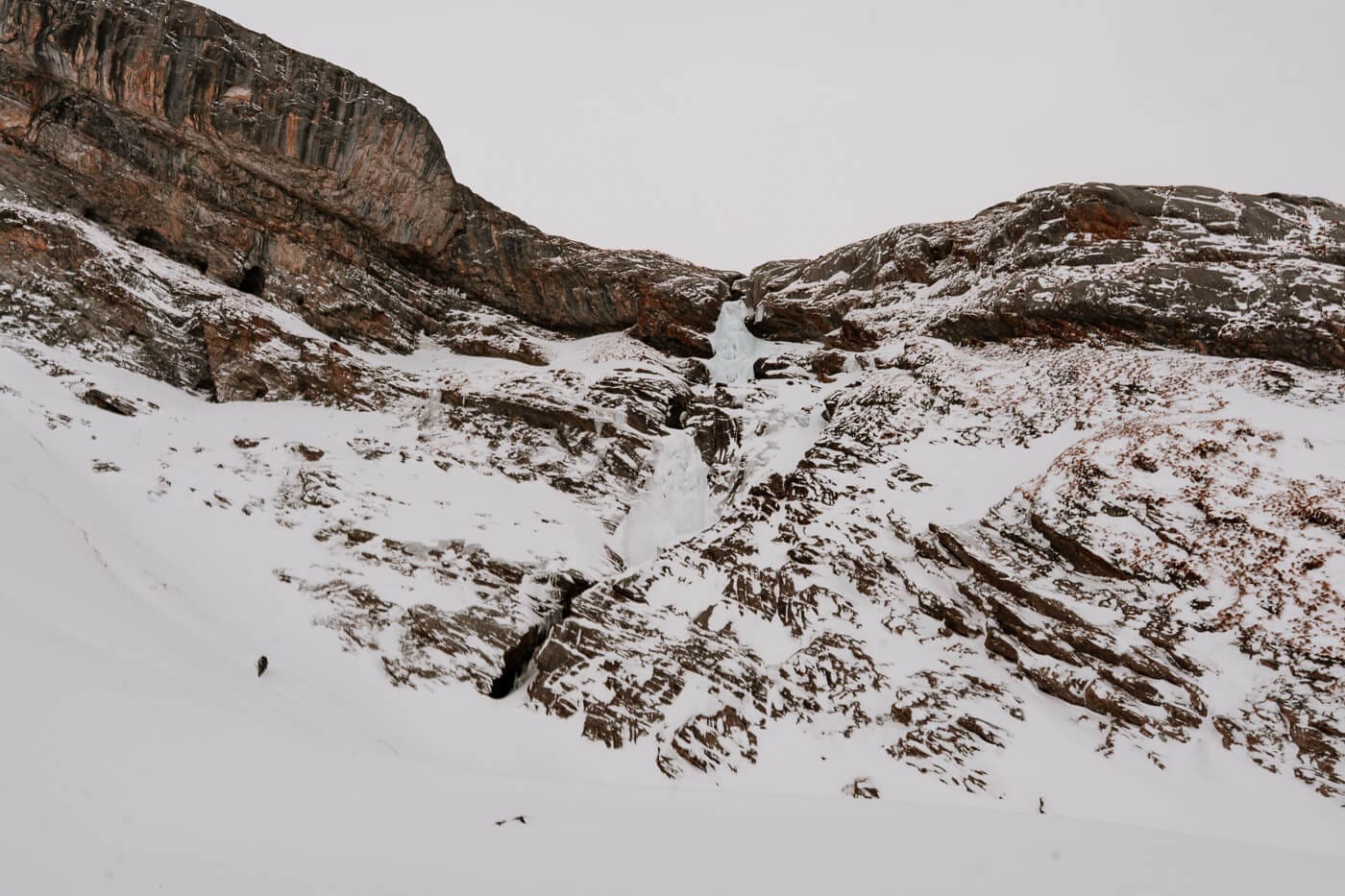 Blick auf den Flimser Wasserfall