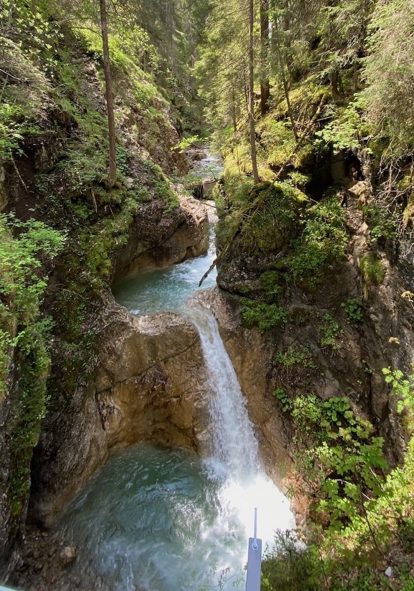 Blick in die Tobel des Strindenbach